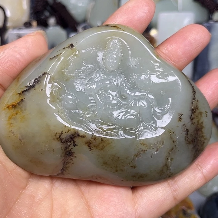 颈饰未镶嵌和田玉