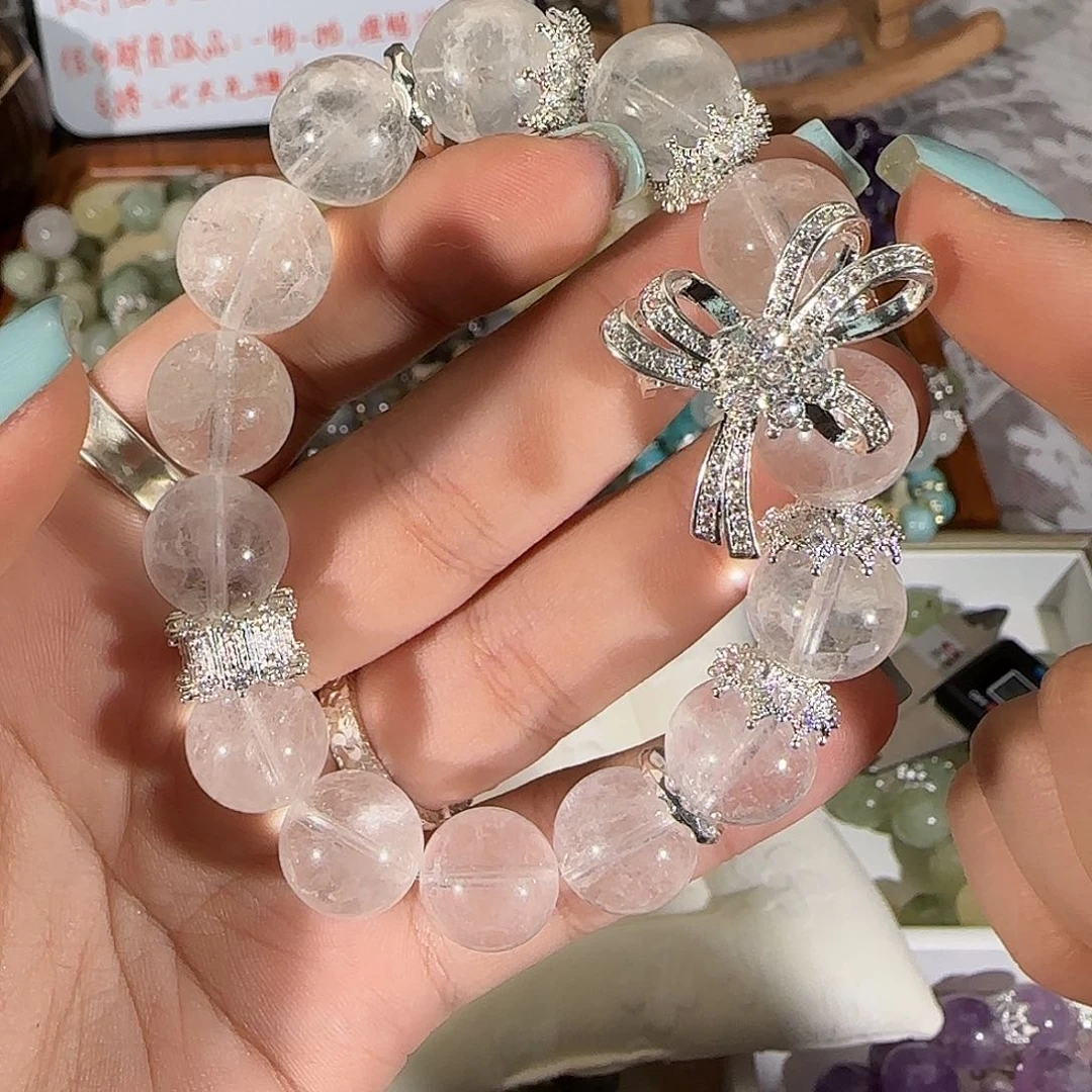 烟晶手链未镶嵌哈哈