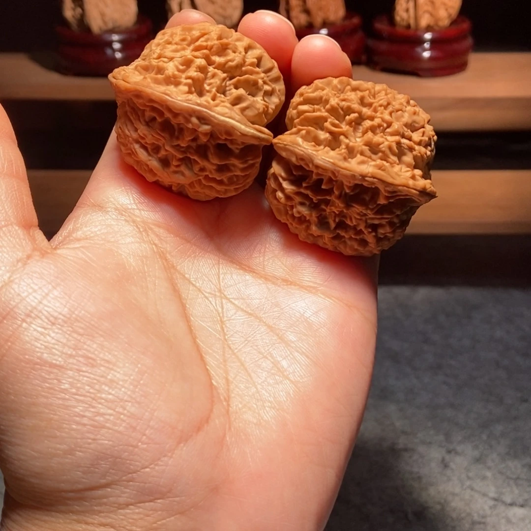 核桃手串/手链满天星密纹百花山40