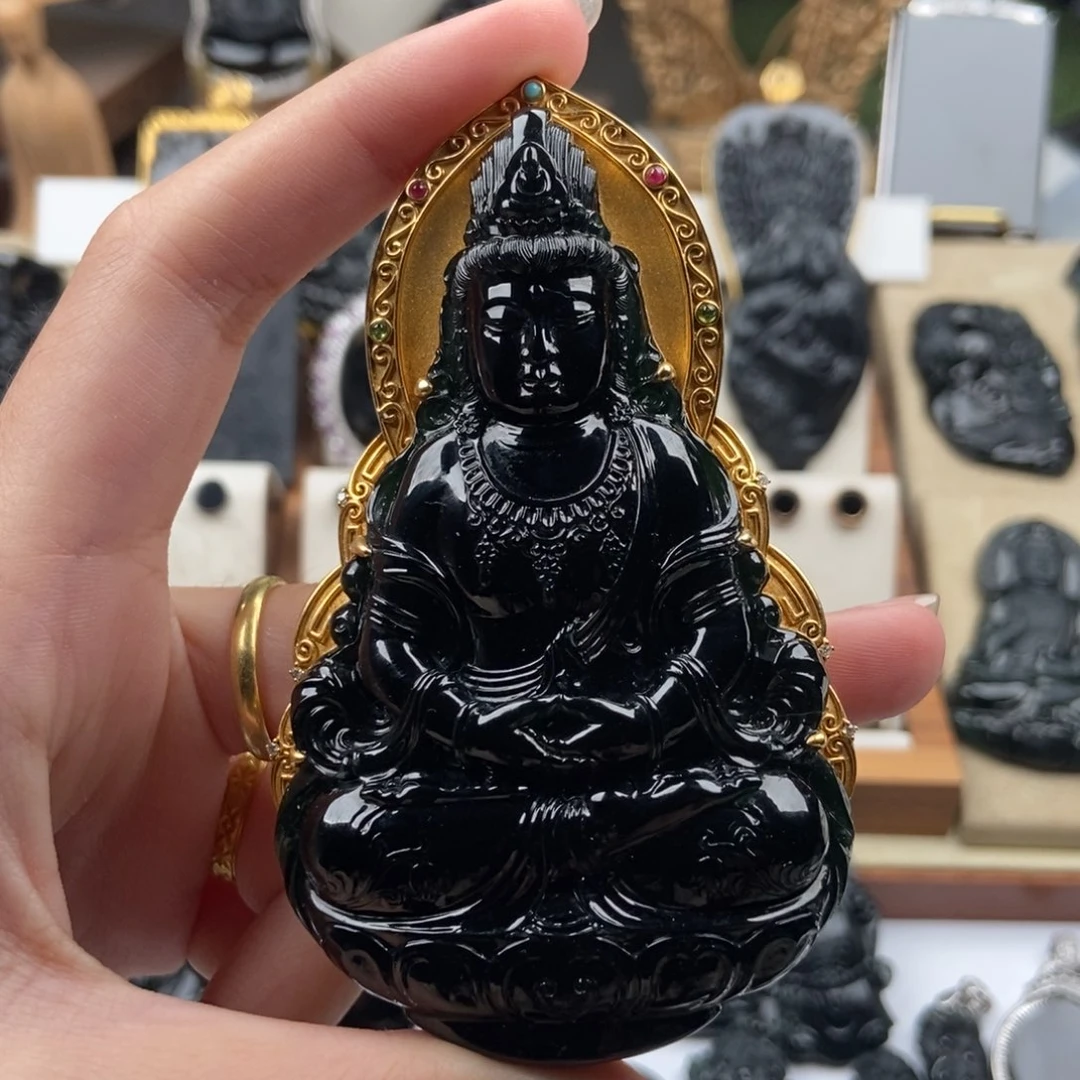 颈饰未镶嵌翡翠诺****主观音