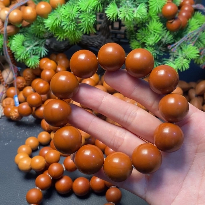 手串橄榄核1.9铁核光珠