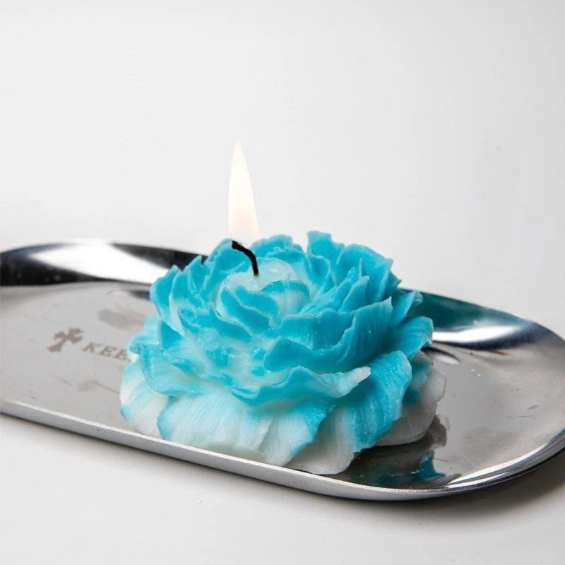 机器渐变低温蜡烛 香薰蜡烛42度牡丹花大豆蜡