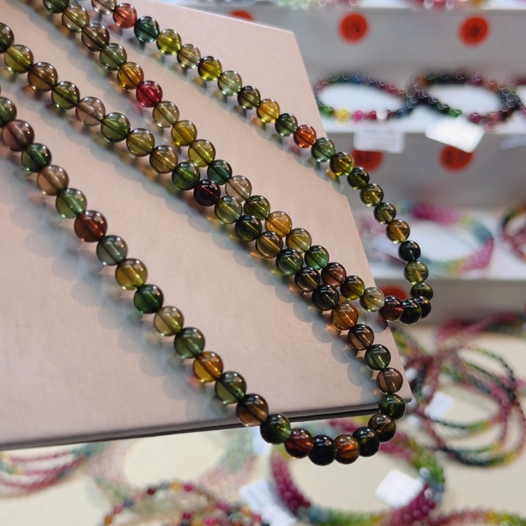 未镶嵌手链碧玺碧玺