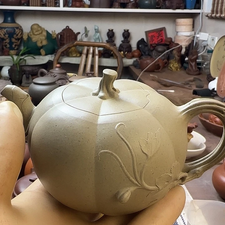 茶壶本山绿泥原矿紫砂