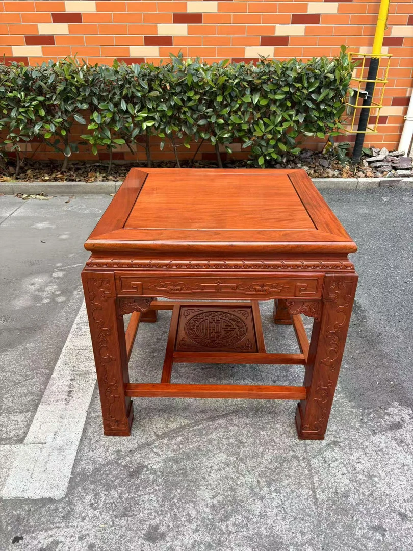 实木正方形角几大果ZT小桌鱼缸盆景架尺寸58*58*58