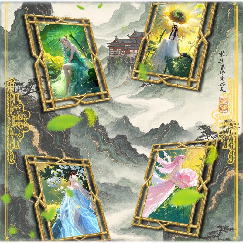 【强娶】青云艺漫问剑二次元海贼王潮玩动漫拆卡直播创意收藏卡片