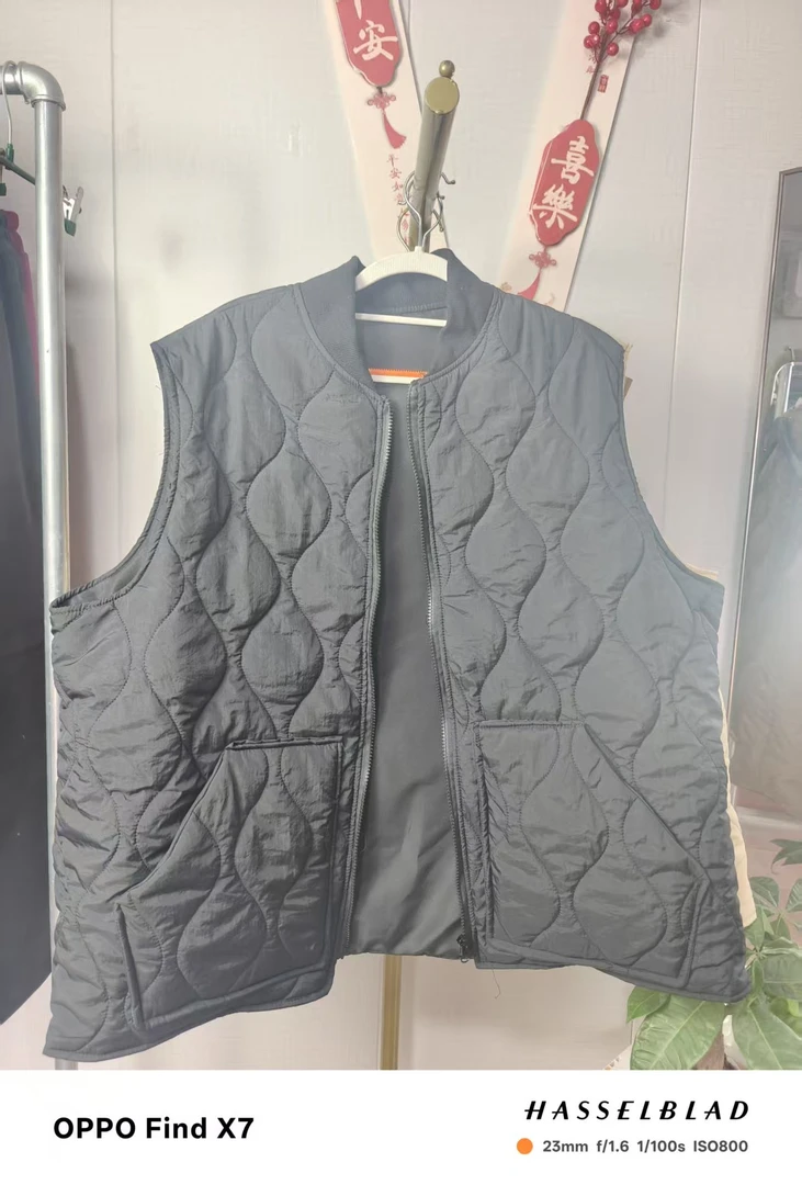 【刘齐氏】保暖大码女装胖mm棉马甲170-250斤秋冬款冬季百搭时尚