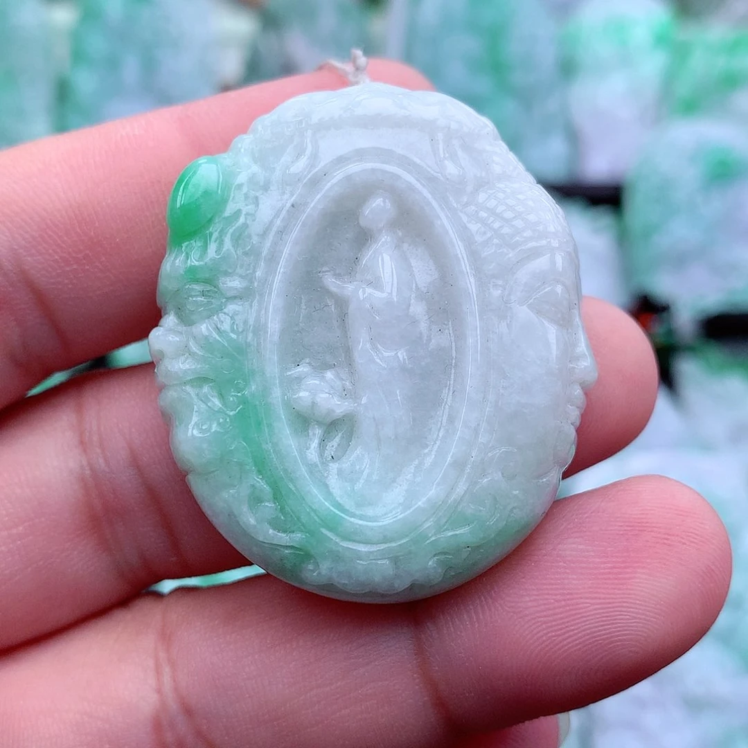 翡翠吊坠(不含链)未镶嵌