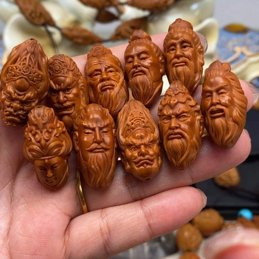 【闪购商品】橄榄核吊坠橄榄手工雕刻工艺