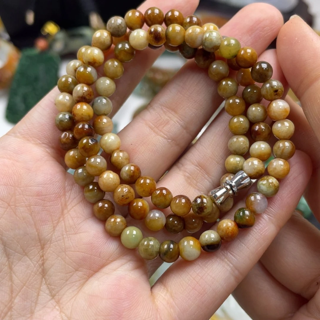 假***如翡翠未镶嵌颈饰牌子