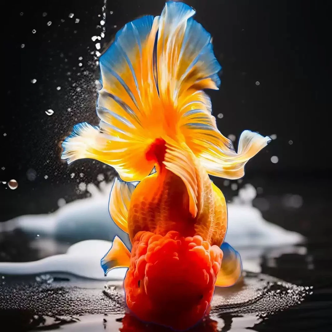 【特好养】大个头金鱼 花色多样 广温观赏鱼