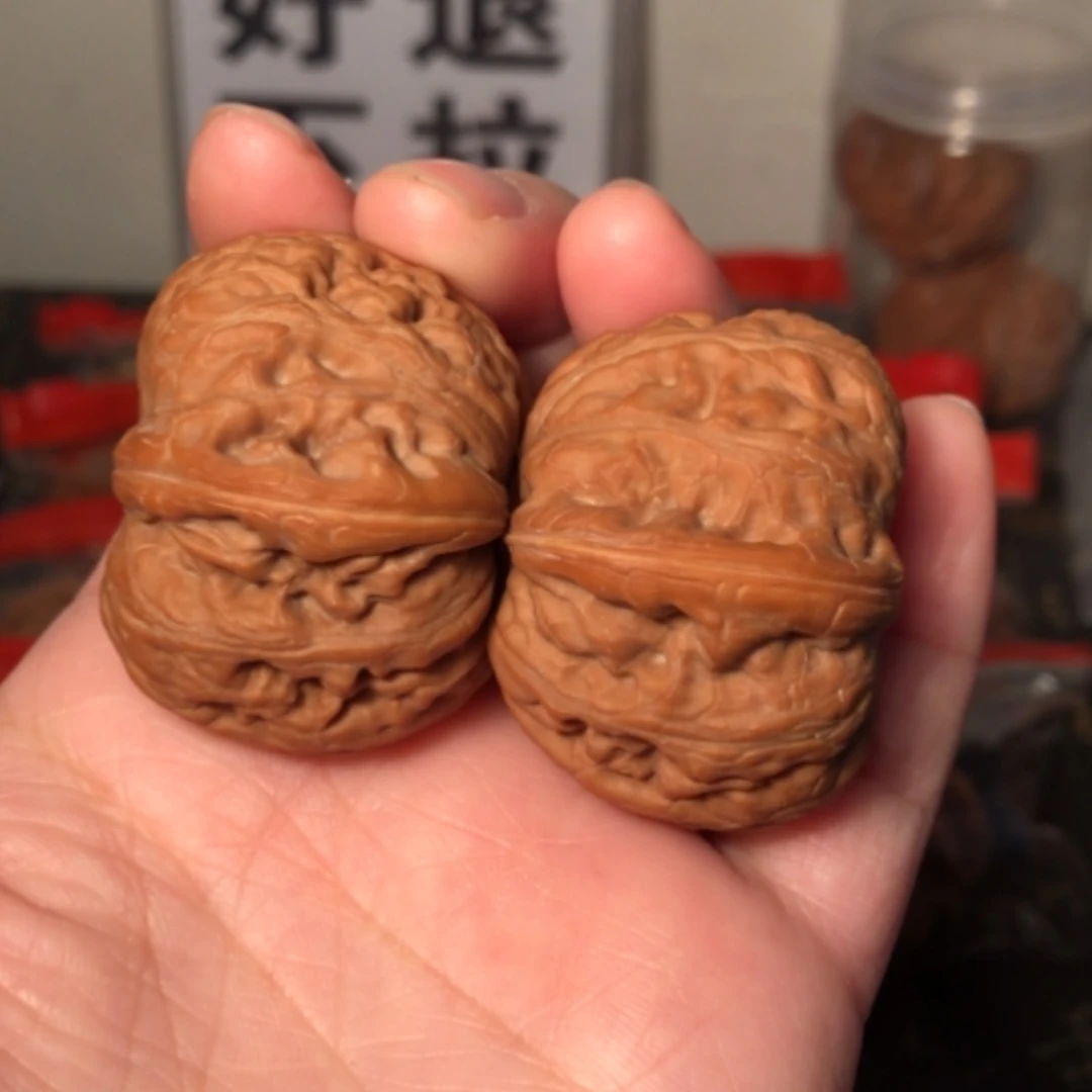 【闪购商品】文玩核桃把件珠****）元宝40