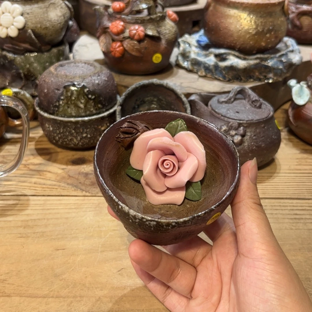 【闪购商品】柴烧手工茶具茶杯