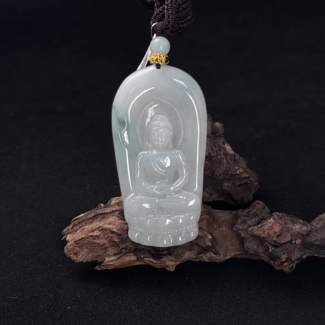 【诚翠拍品第一百一十期午】翡翠96吊坠PJY5074