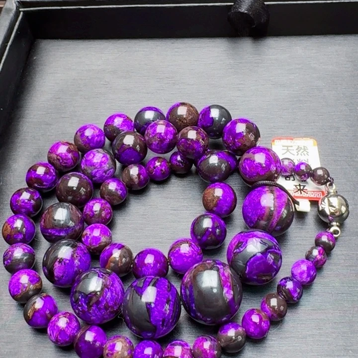 苏纪石（舒俱来）未镶嵌红丝绒项链