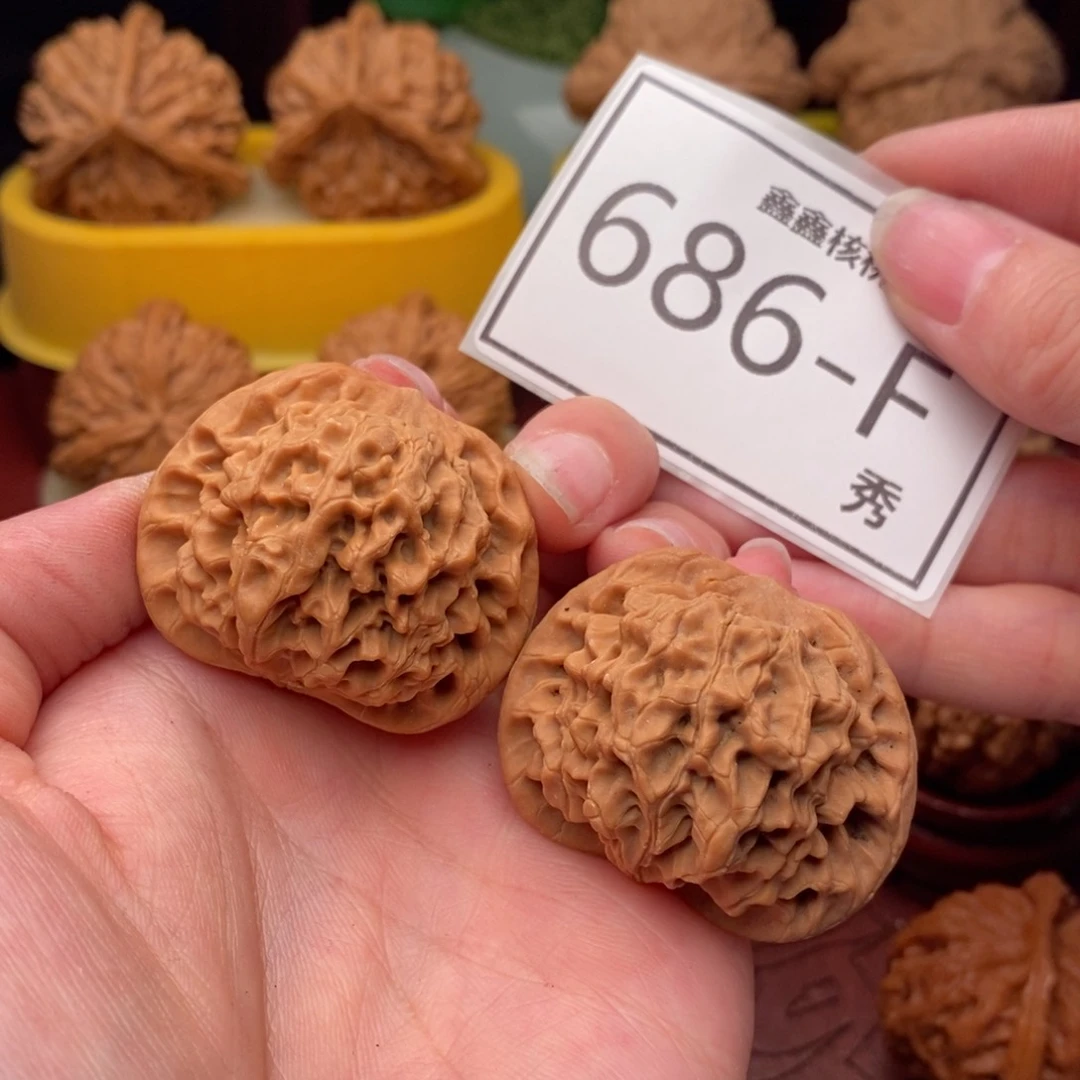 文玩核桃把件秦闷40