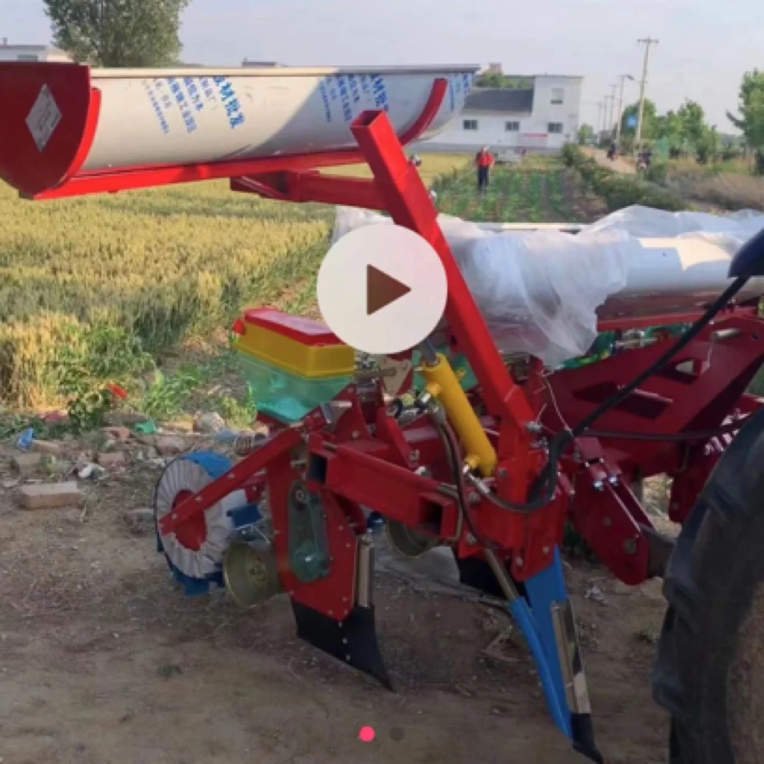 悬浮玉米播种机免耕施肥精播高粱黄豆拖拉机悬挂液压上肥器