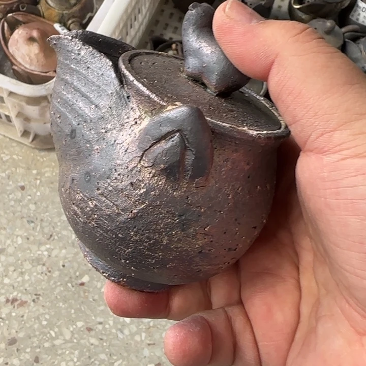 粗砂茶壶大家过年好！过年好！