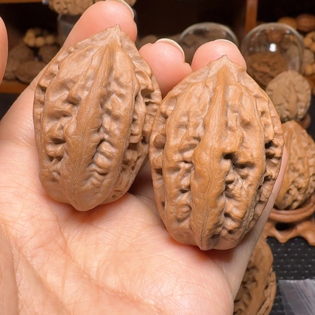 文玩核桃把件楸八棱