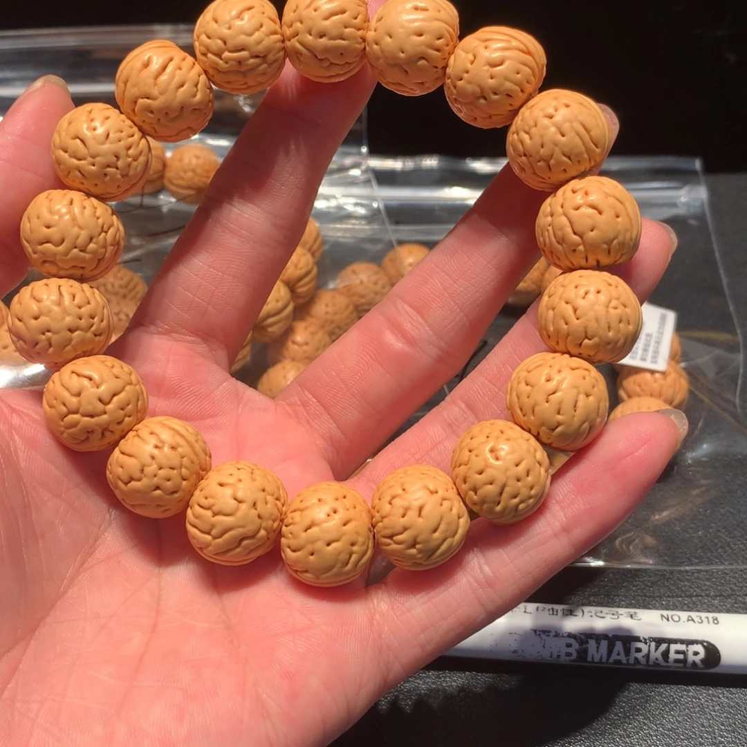 摆件核桃金丹手串三十五