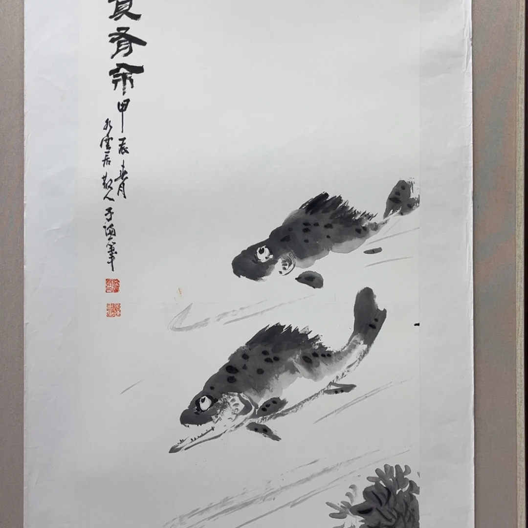 国画艺术家真人手绘
