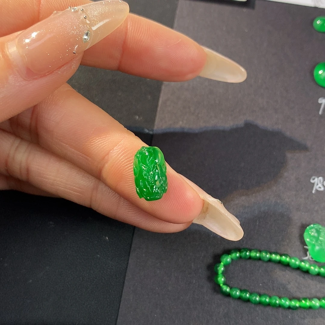 翡翠散珠12.58/7.63/5.64翡翠翡翠