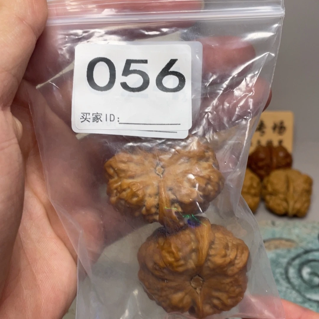 肌***子核桃蛤蟆头文玩056