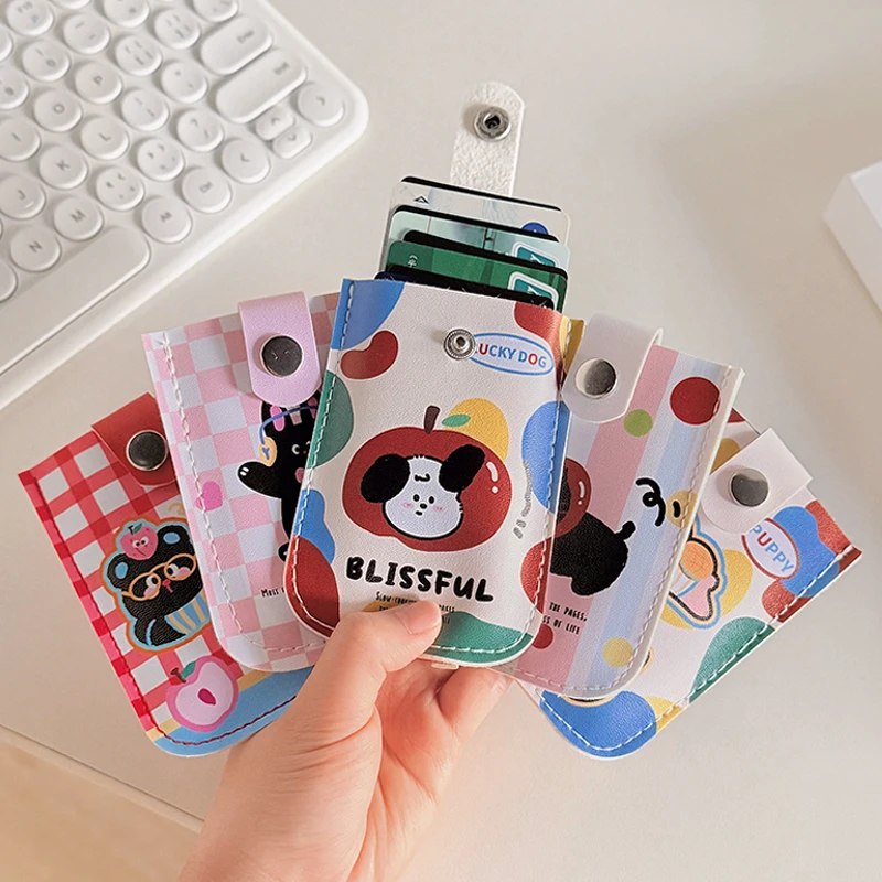 卡包证件收纳包2025新款女随身超薄小巧卡夹多卡位防消磁卡套学生