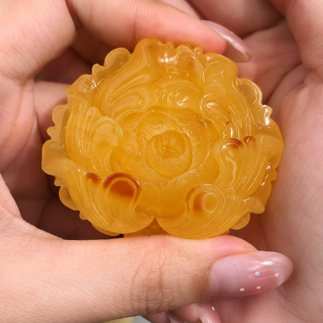 未镶嵌琥珀裸石我