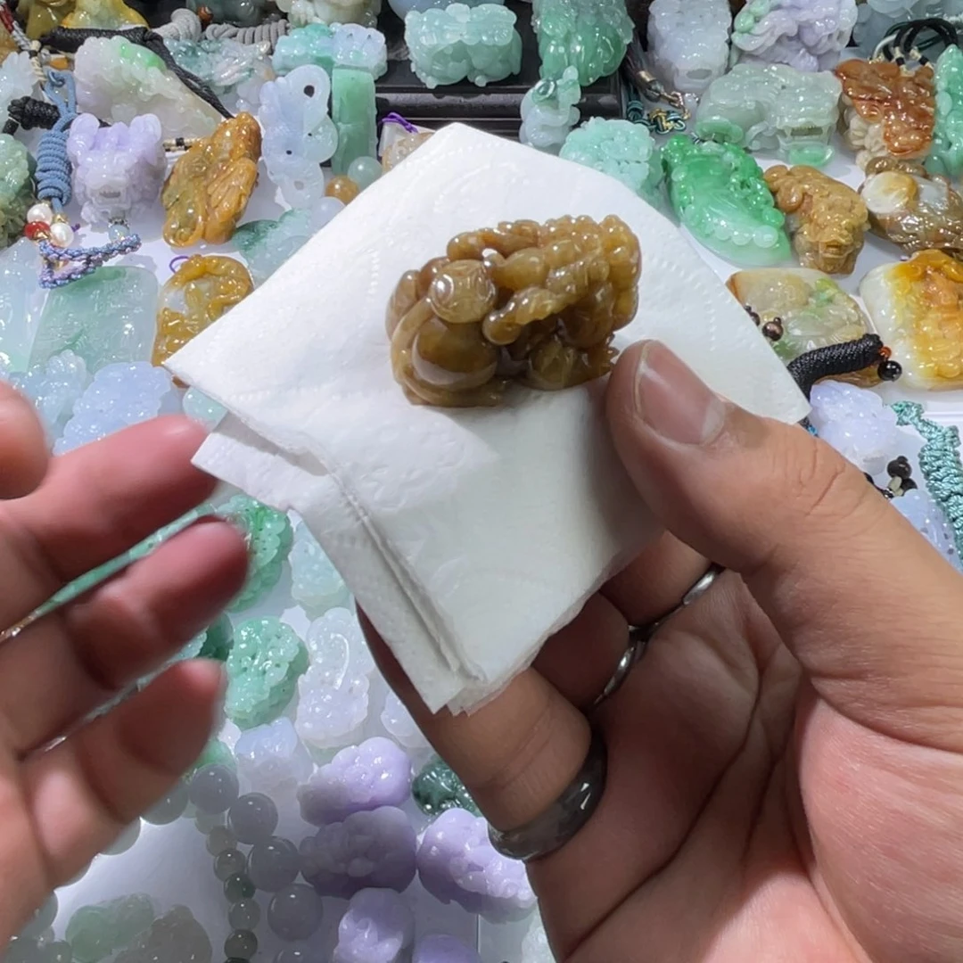 定制翡翠未镶嵌天然