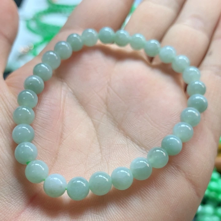 翡翠未镶嵌手链翡翠