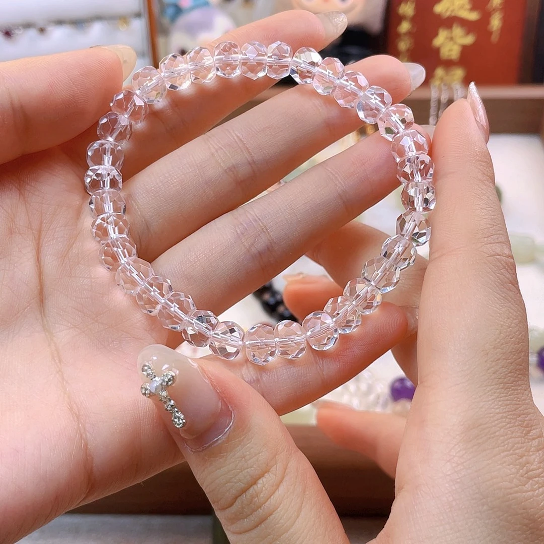 *****银S925镶嵌手串水晶