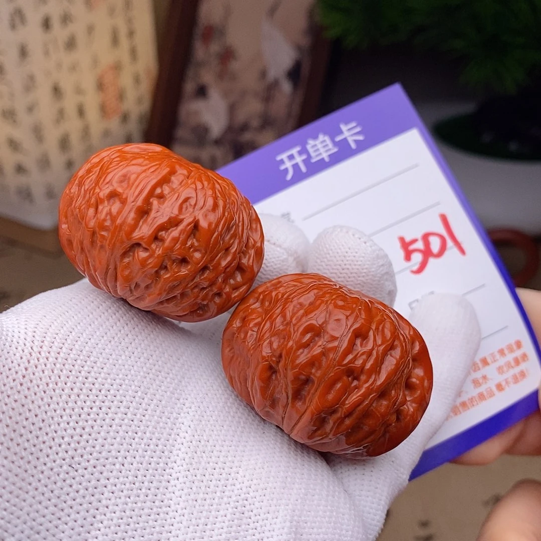 文玩核桃把件40铁锤501