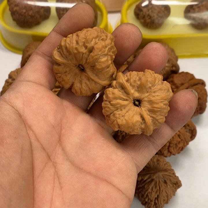 文玩核桃吊坠蓝*38蛤蟆头福利一对