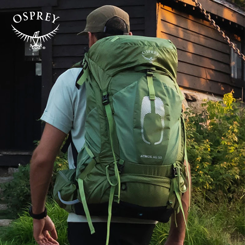 【OSPREY】ATMOS AG气流户外徒步登山包男款重装旅行大容量双肩背包