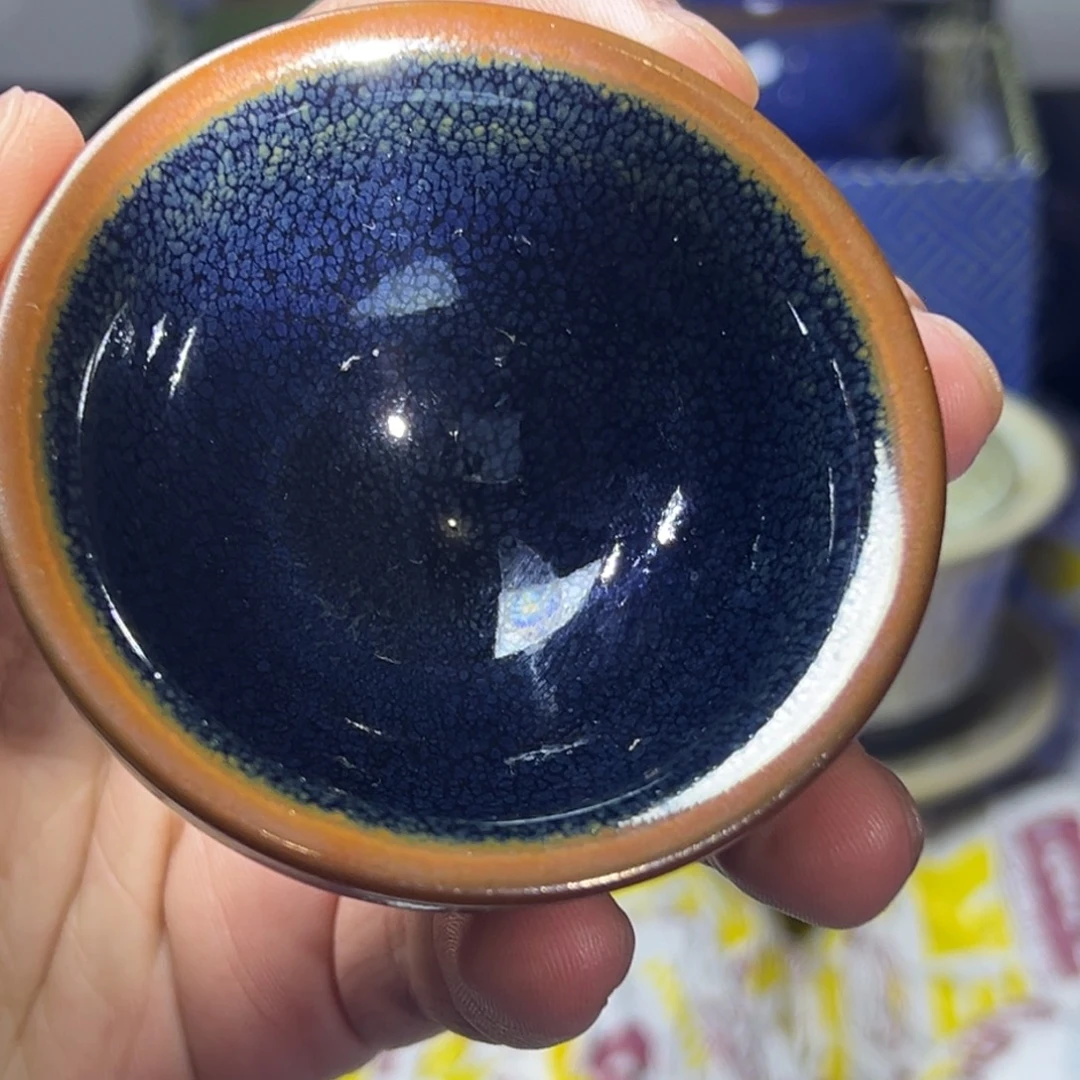 茶盏建阳建盏喝茶主人杯