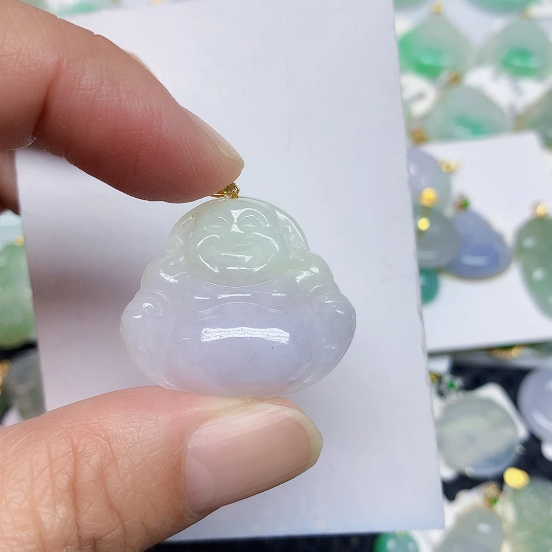 翡翠未镶嵌颈饰4566699