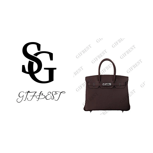 【尺寸：30*15*24】H-Liz原创设计高定真皮单肩手提斜挎女包H30银扣