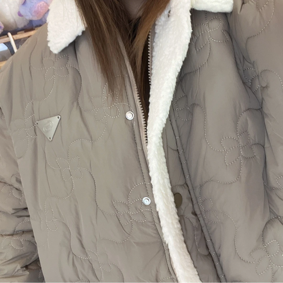 2025国潮外套棉服 上衣 身上同款