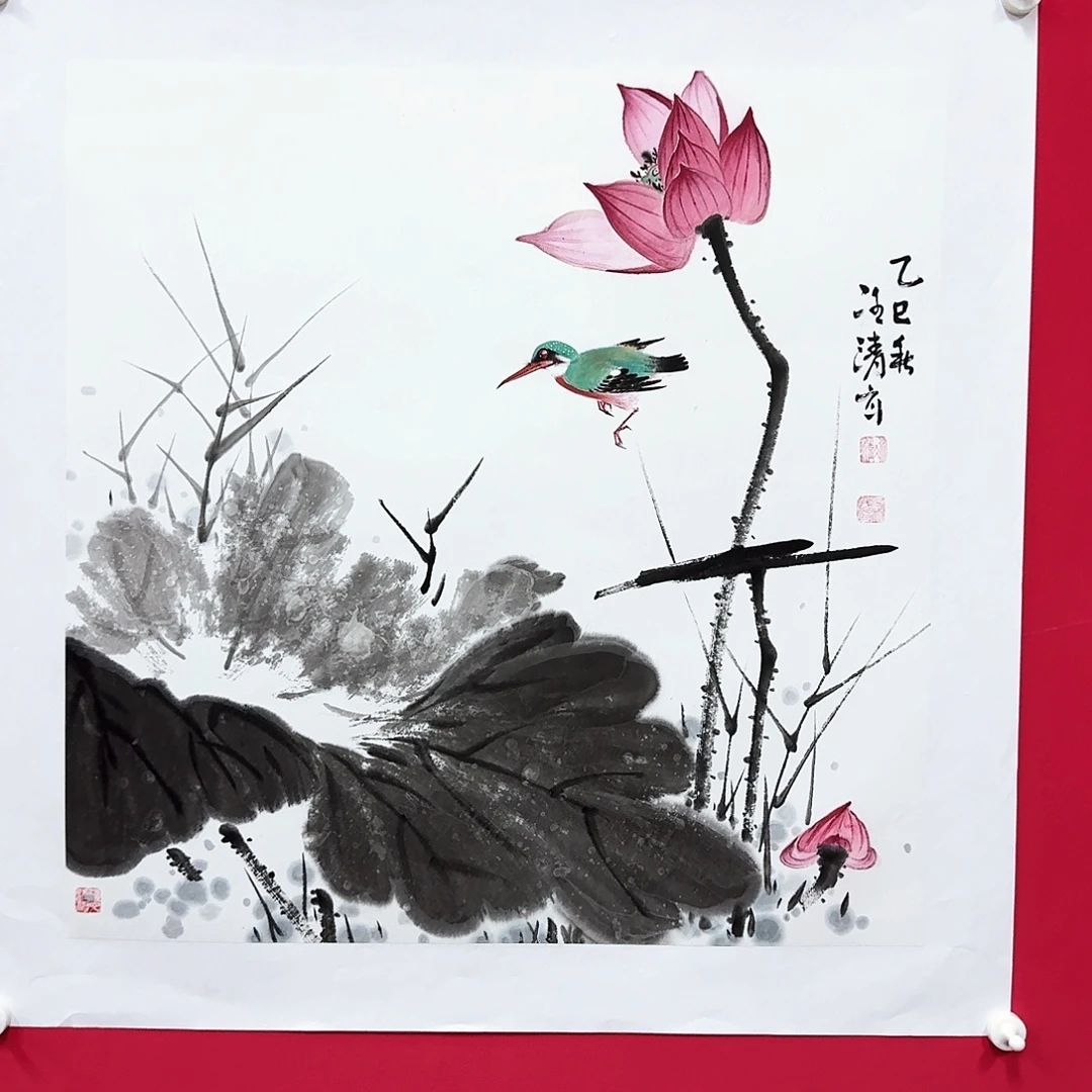 国画冰清4平尺精品