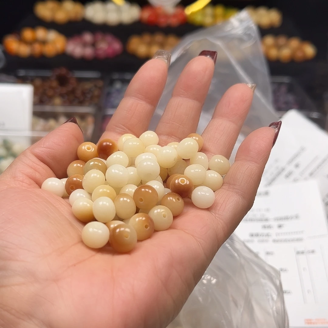 吴***≦手串菩提根/象牙果卡10炭烧苹果500颗