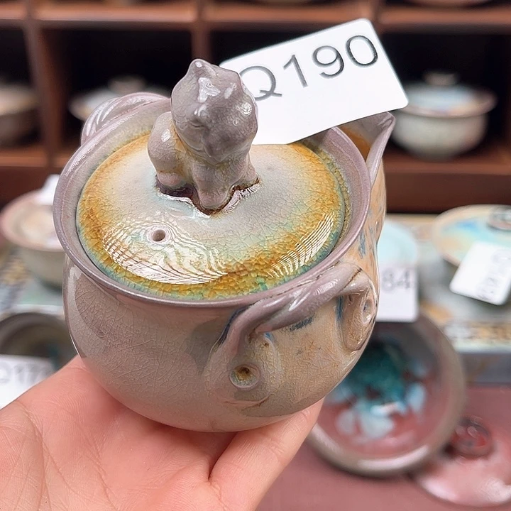 炫彩手作柴烧茶具