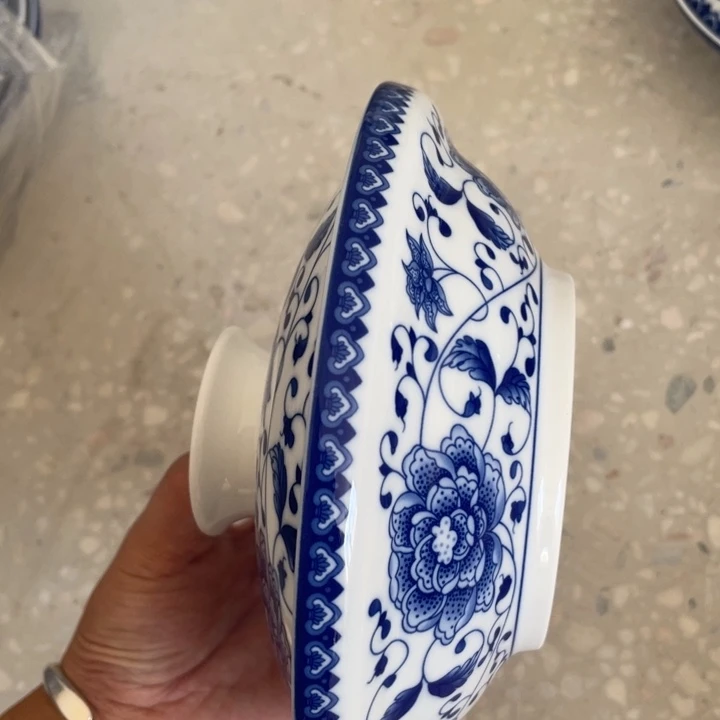 摆件景德镇高温细白瓷餐具