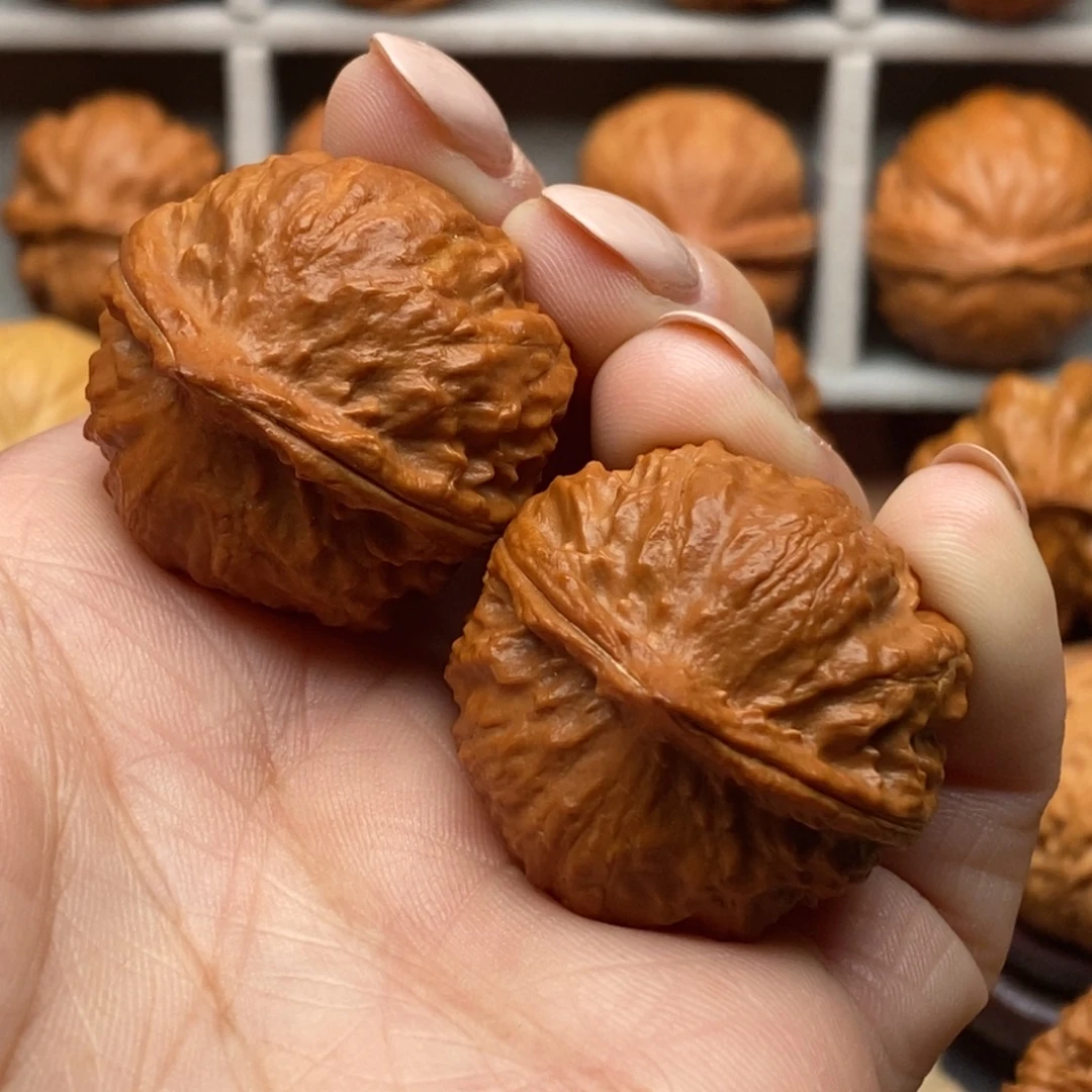 把件文玩核桃小桃墩