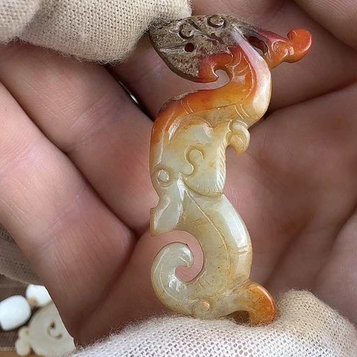 和田玉挂件未镶嵌亚*湾