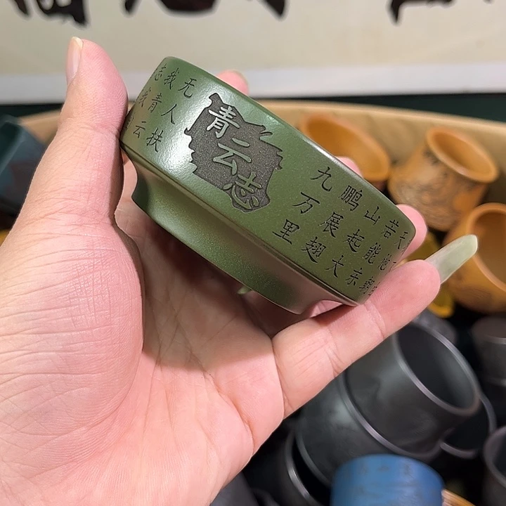 茶杯紫砂全手工紫砂主人杯