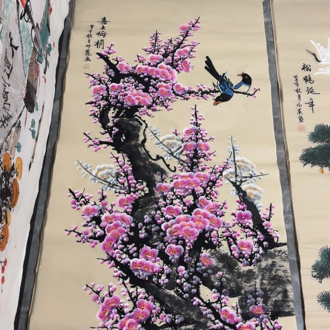 国画会娟艺术馆直播间