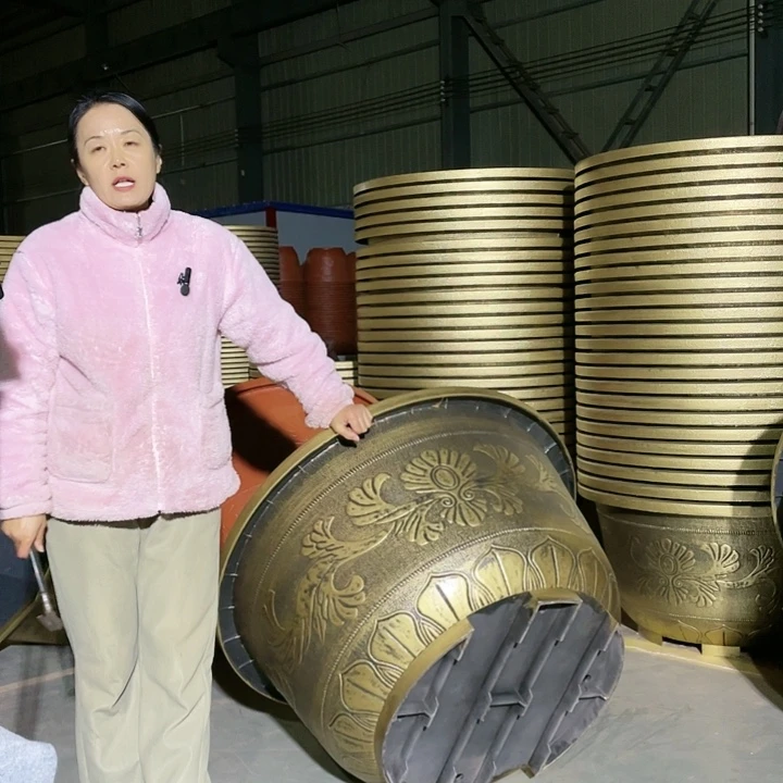 圆盆古铜一米一个