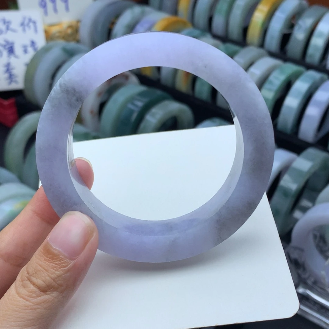 定制翡翠定制手镯未镶嵌定制56-60