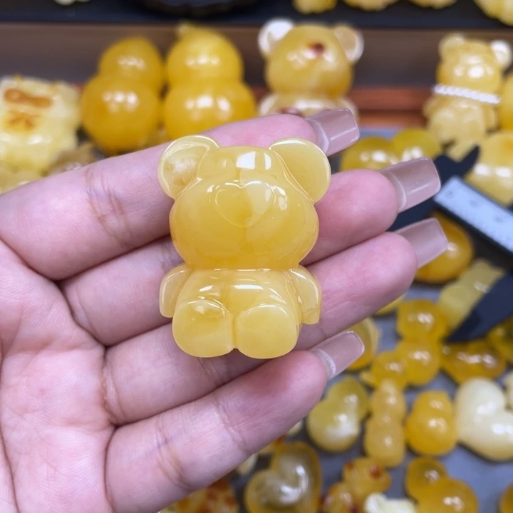琥珀未镶嵌珠宝奇石